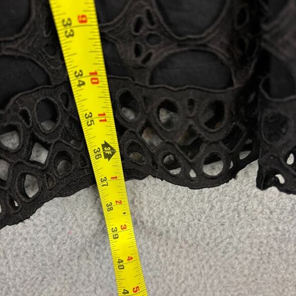 Boston Proper Dress Small Whimsigoth Boho Festival Peasant Dainty Crochet Eyelet - Picture 9 of 11